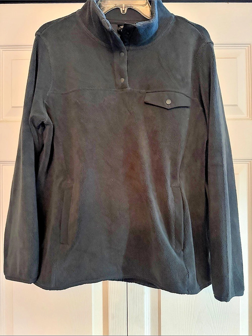32 Degrees HEAT Performance Pullover in Black Size Medium